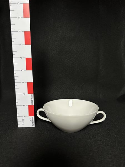 Picture of White China Cream Soup Cup 8oz
